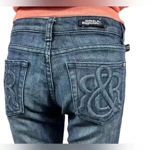Vintage Rock & Republic Victoria  Beckham Jeans Size 27